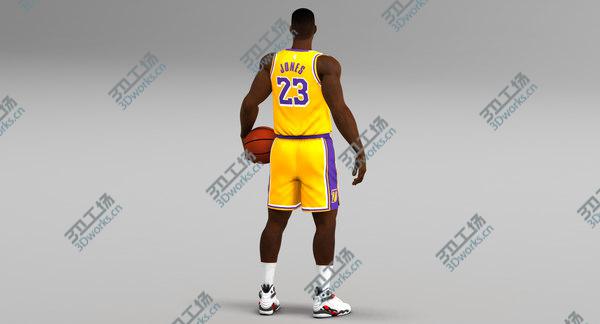 images/goods_img/20210312/3D Black Basketball Player HQ model/4.jpg